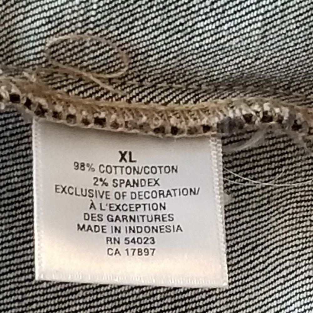 COPY - WhipStitched Military Styled Black Jean J… - Picture 8 of 8